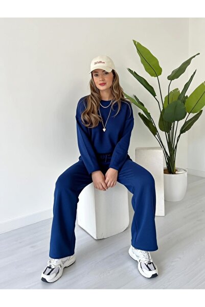 Elit Set de trening din țesătură modală pentru femei, set de sus și de jos, c...