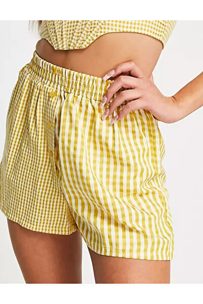 Missguided Missguided shorts, yellow