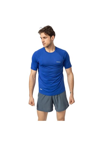 Merrell Till Men's Blue Running T-Shirt Men's Running T-Shirt M3Till