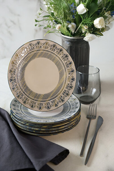 Keramika Farfurie Profesională Mirabella Ege pentru Paste 20 cm 6 Bucăți 23471