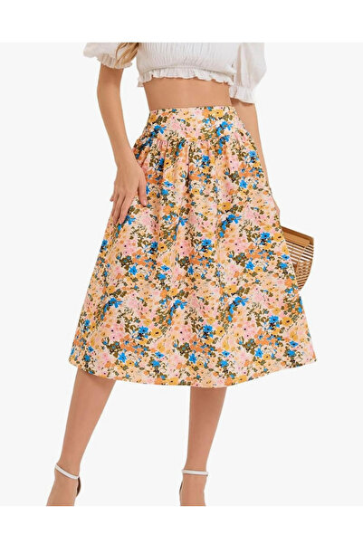 OMS Floral print skirt