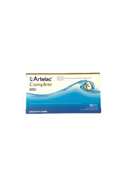 Artelac قطرات ترطيب معقمة كاملة للعين، 30 × 0.5 مل