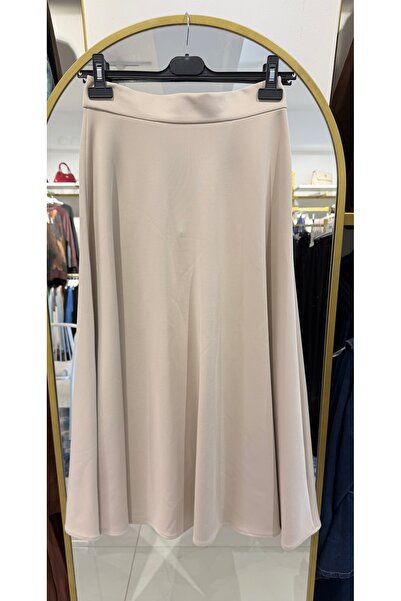 Miss Nisa Scuba Kloş Uzun Etek