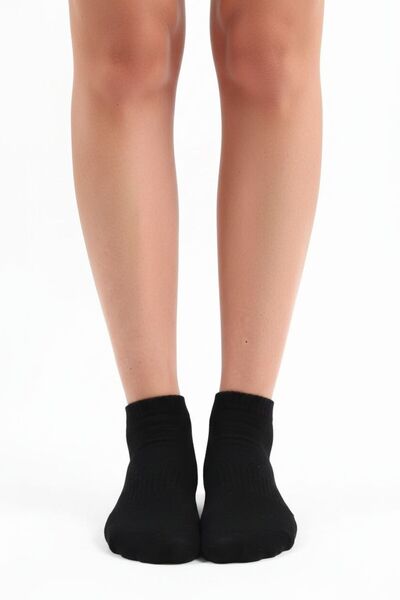 The huez 3 Pairs of Anti-Sweat Women's Socks, Breathable Cotton Soft Socks (B...