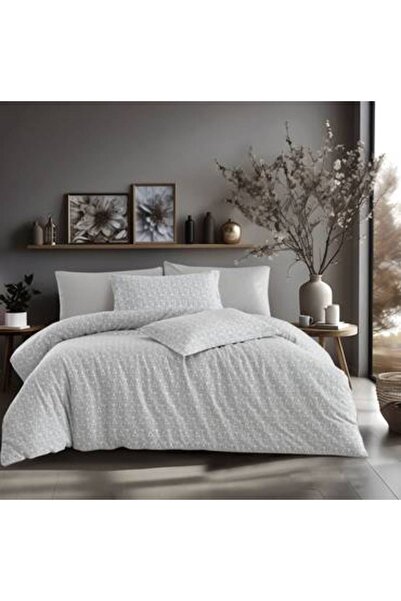 Feather Double bedsheet set, 6 pieces, washed cotton, Marcus Feather, 240 x 2...