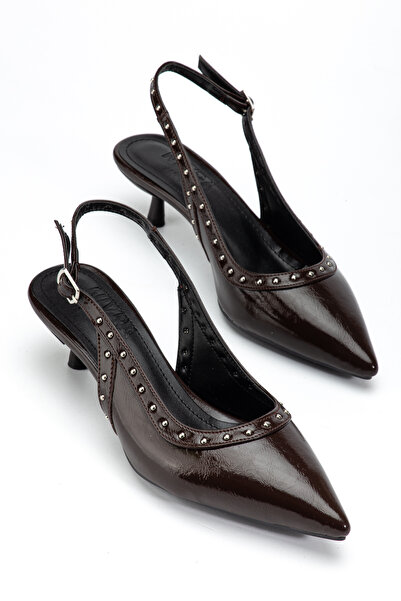 ELEVAM Pantofi cu toc pentru femei Rubi cu vârf ascuțit