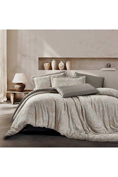 Feather Double bedsheet set, 6 pieces, washed cotton, Marcus Feather, 240 x 2...