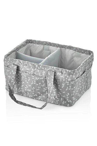 Babyjem منظم قابل للطي للأم والطفل على شكل زهرة رمادية