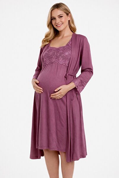 VIEN POLO HAMİLE GECELİK SABAHLIK TAKIMI