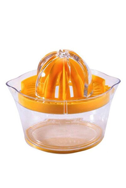 Türkiye عصارة ليمون يدوية برتقالية/شفافة 15 × 15 سم