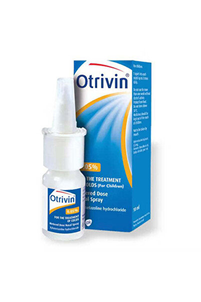 OTRIVIN بخاخ مزيل لاحتقان الأنف للأطفال بتركيز 0.05%، للأعمار من 1 إلى 11 سنة...