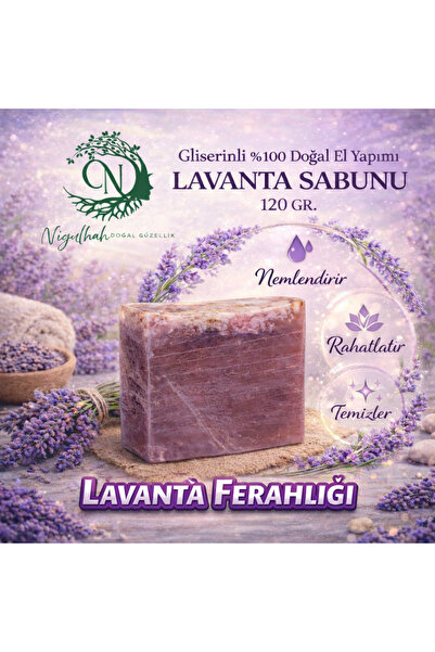 Pura Natura نيغوهاه ناتشورال بيوتي صابون اللافندر الطبيعي 100% المصنوع يدويًا...