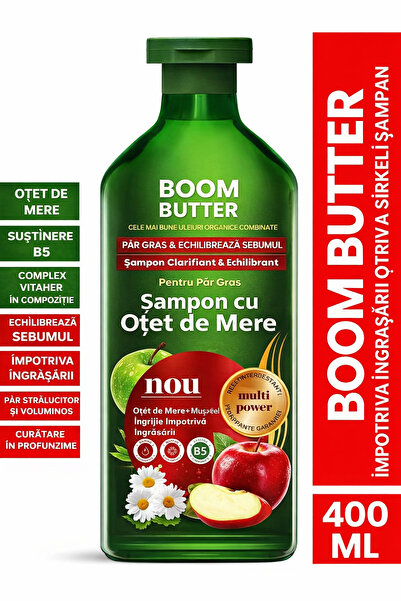 PROCSIN Șampon anti-cădere și reparator , 2% Baicapil, 400 ml Boom Butter