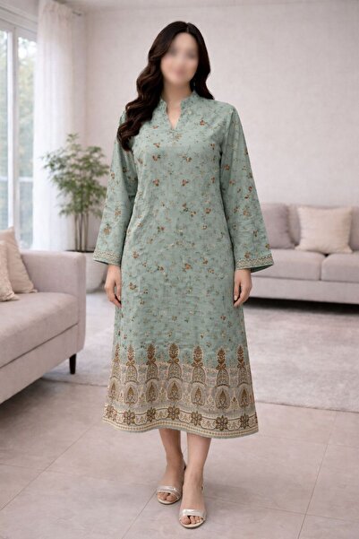 ELLA جلابيه كويتي مطرزه حديثه عصريه