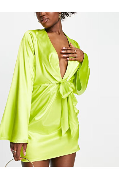 IN THE STYLE IN THE STYLE mini dress, green