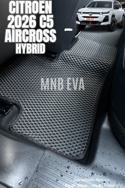 MNB EVA Citroen C5 Aircross 2026 Hybrid Oto Paspas (EVA, Metal Topukluklu, Logolu)