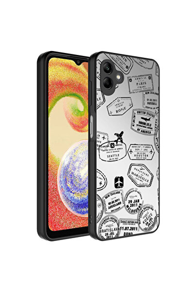 Giz Story حافظة جالاكسي A04 ذات نمط مرآة مع حماية للكاميرا، غطاء مرآة GZST لا...