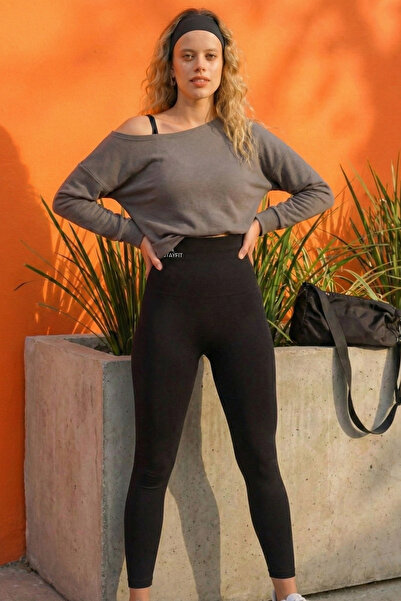 STAYFİT Yüksek Bel Toparlayıcı Korse Tayt – Göbek Basen Sıkılaştırıcı, İncelt...