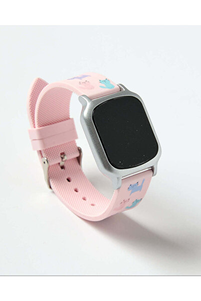 REDTAG ساعة رقمية للبنات بطبعة وردية