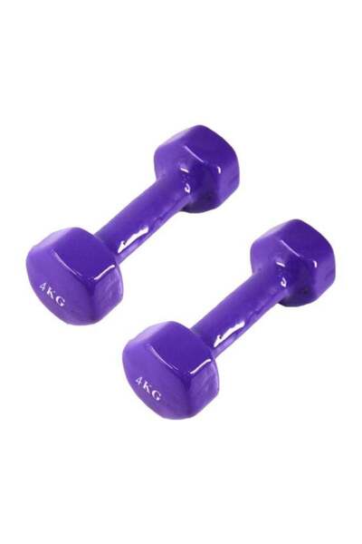 MAAS مجموعة دمبل مكونة من قطعتين، وزن كل قطعة 4 كجم