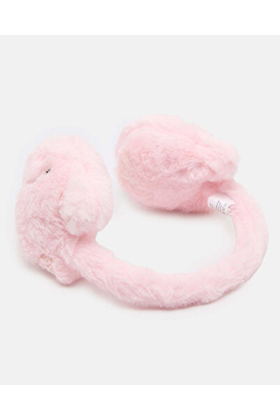 REDTAG واقيات أذن مزينة برسومات قطة وردية للبنات