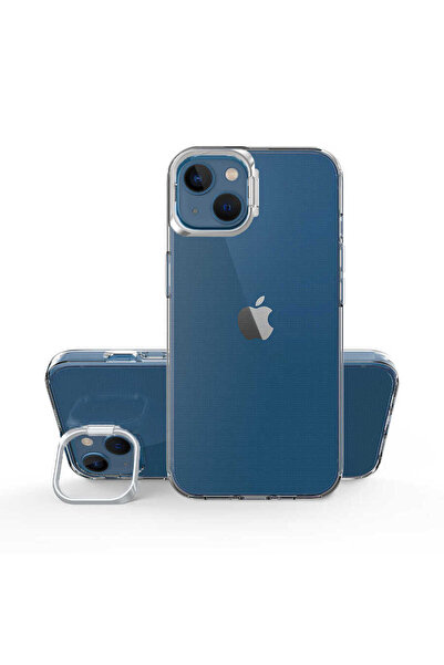 Giz Story حافظة GZST Skuba المتوافقة مع هاتف iPhone 13 - فضي