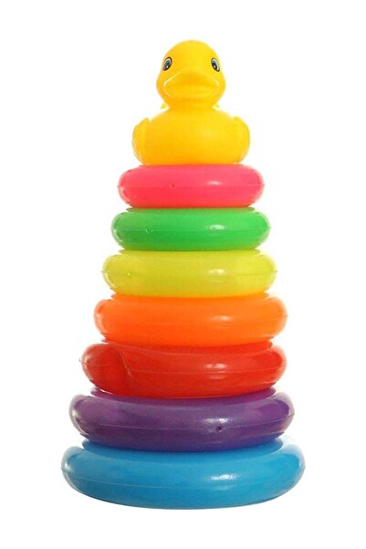MAAS Stacking Rings with Duck - 7 Pieces