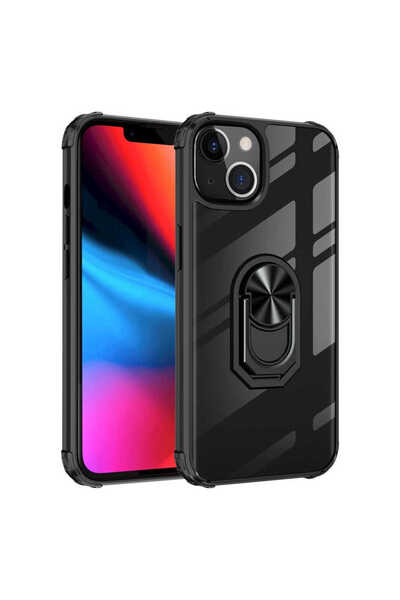 Giz Story حافظة GZST Mola متوافقة مع هاتف iPhone 13 Mini - أسود