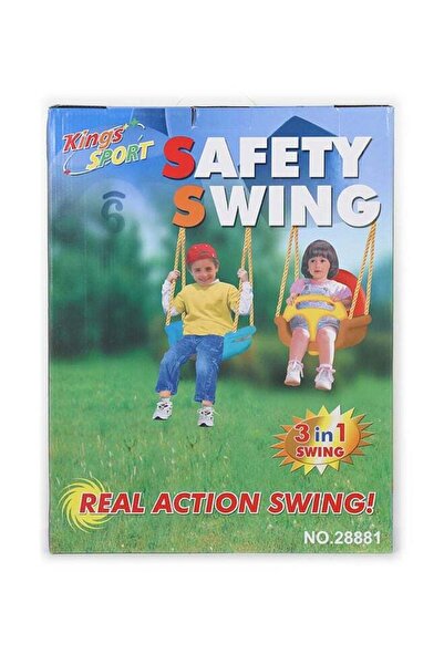 KING SPORT أرجوحة أطفال آمنة 3 في 1
