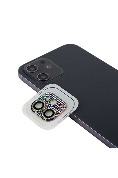 Giz Story واقي كاميرا GZST CL-08 متوافق مع هاتف iPhone 12 Mini - ملون
