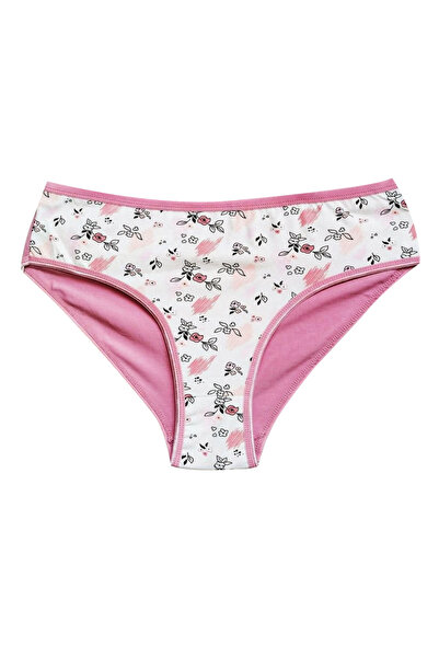 Mestore Cotton Wide Brim Lycra Patterned Bato Women's Panties Pattern 5