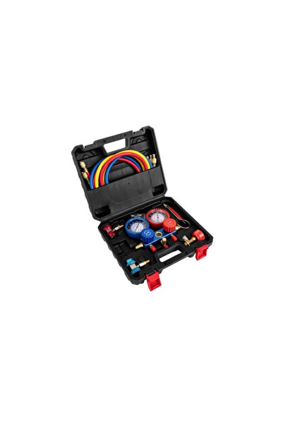 NO BRAND Trusa testare AC aer conditionat manometre verificare incarcare freon