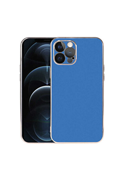 Giz Story حافظة GZST Vienna المتوافقة مع هاتف iPhone 12 Pro Max - ساكس بلو