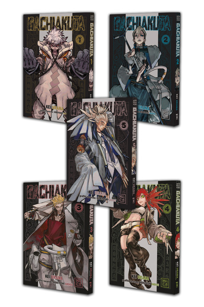 Athica Gachiakuta 5 Manga Set