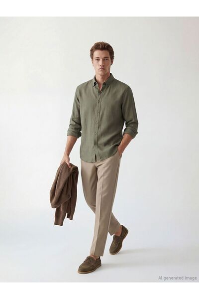 LC Waikiki Regular Fit Dobby Men's Shirt