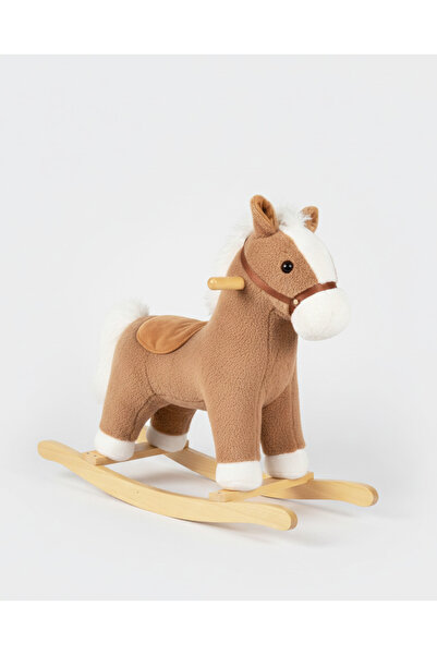 REDTAG حصان هزاز بني اللون مع صوت