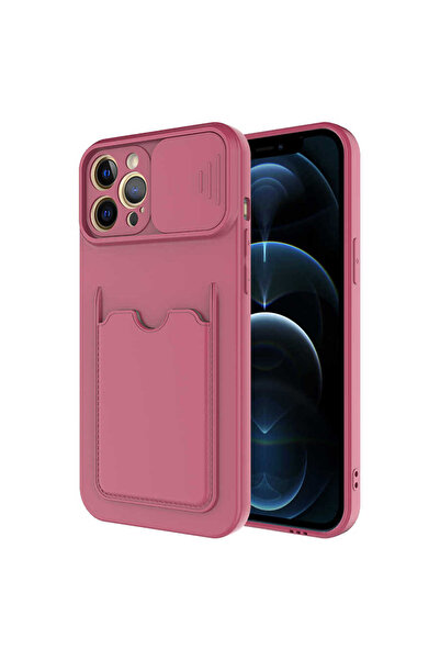 Giz Story حافظة GZST Cardix متوافقة مع هاتف iPhone 12 Pro - أرجواني داكن