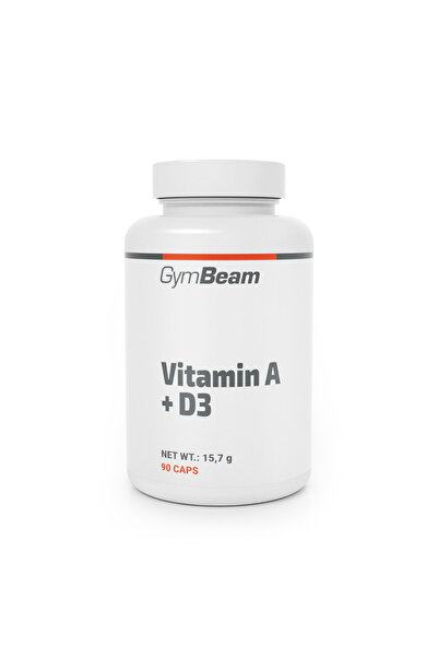 GymBeam Vitamin A + D3, 90 caps