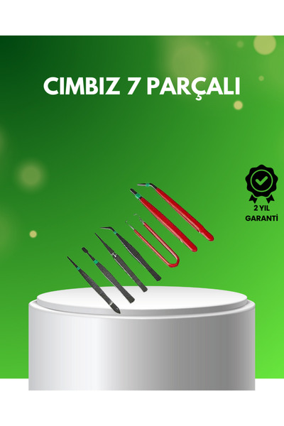 NHRHLS 7 Parça Hassas Çelik Cımbız Seti Elektronik ve Saat (141852) iri İçin