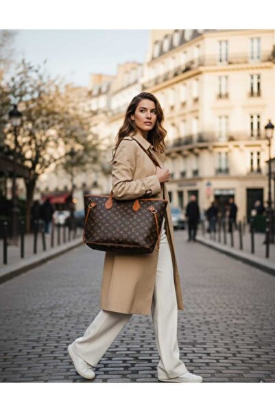 w white stars sports & wear Women-Girls Lv Pattern Modern Shoulder Bag