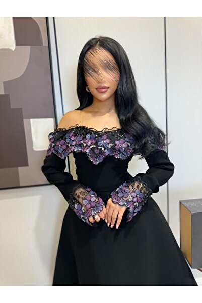 nervenia-sa Eid Flower Midi Dress