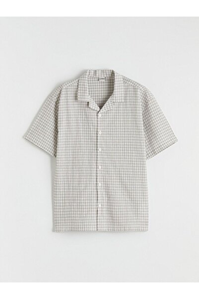 LC Waikiki قميص للأولاد منقوش بأكمام قصيرة