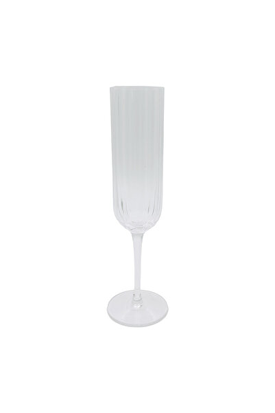 Carrefour Home Set of 4 Carrefour Home champagne glasses, glass, 160 ml, Tran...