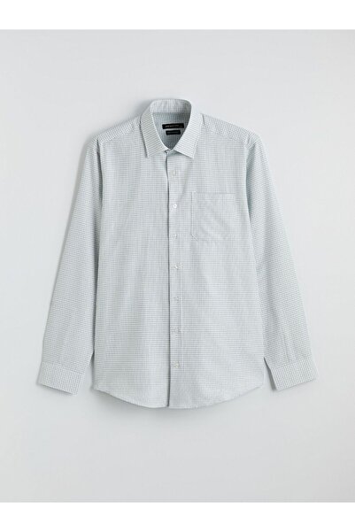 LC Waikiki Plaid Patterned Regular Fit Men's Shirt