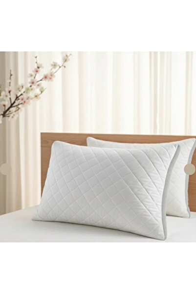 MUK's 2 Pcs Luxury Air-Conditioned Micro Quilted Pillow Set of 2