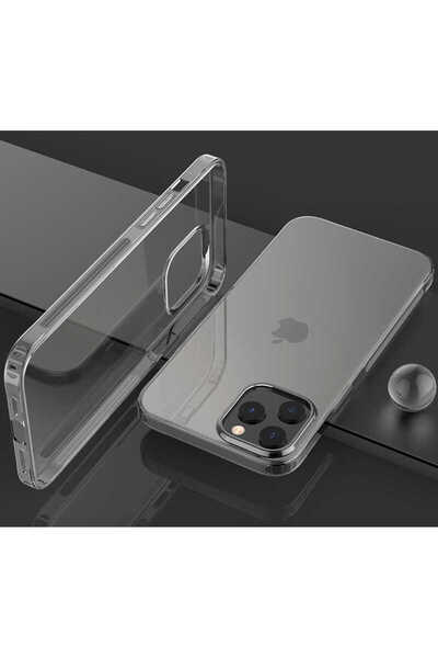 Giz Story متوافق مع iPhone 12 Pro Max، GZST Imax سيليكون عديم اللون