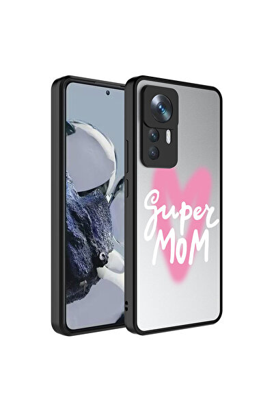 Giz Story حافظة Mi 12T Pro ذات نمط مرآة مع حماية للكاميرا وغطاء مرآة لامع GZS...