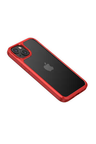 Giz Story حافظة رول GZST متوافقة مع هاتف آيفون 13 - أحمر