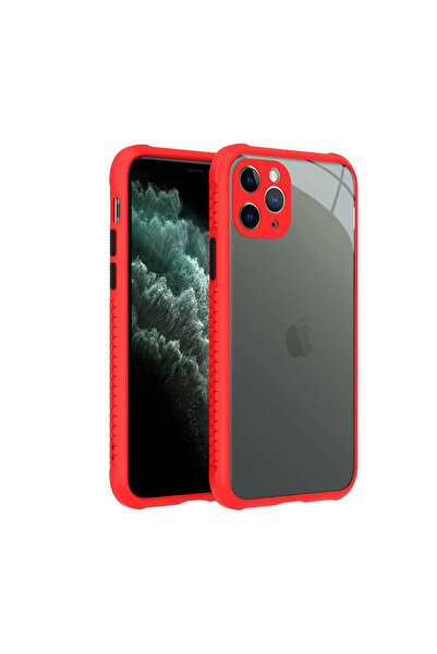 Giz Story حافظة GZST Kaff متوافقة مع هاتف iPhone 11 Pro - أحمر