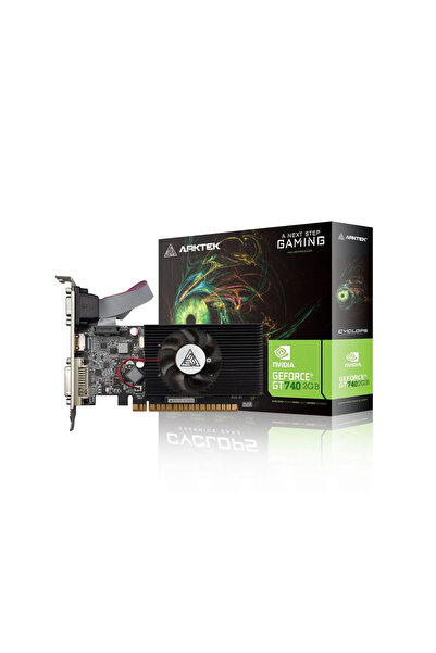 arktek Cyclops, Akn740d3s2gl1, Gt740, 2gb, Gddr3, 128bit, 1xd-sub, 1xdvı, 1xh...